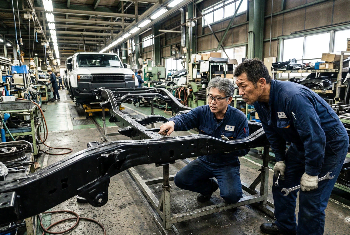 Body-on-Frame ทำไม LC250ZX ถึง "แกร่งกว่า" รถ SUV ทั่วไป?